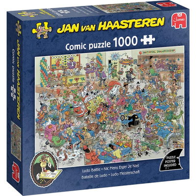 Puzzle Jan van Haasteren Nederlands Meisterschaft Mensch bekommt keine 1000 Stücke