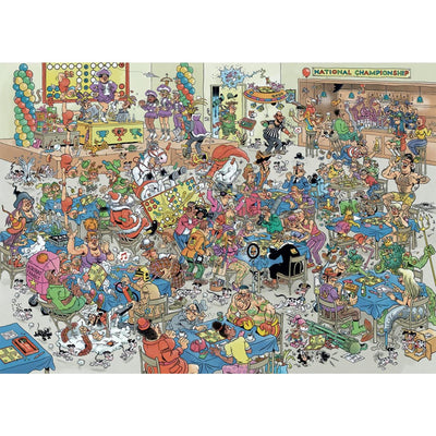 Puzzle Jan van Haasteren Nederlands Meisterschaft Mensch bekommt keine 1000 Stücke