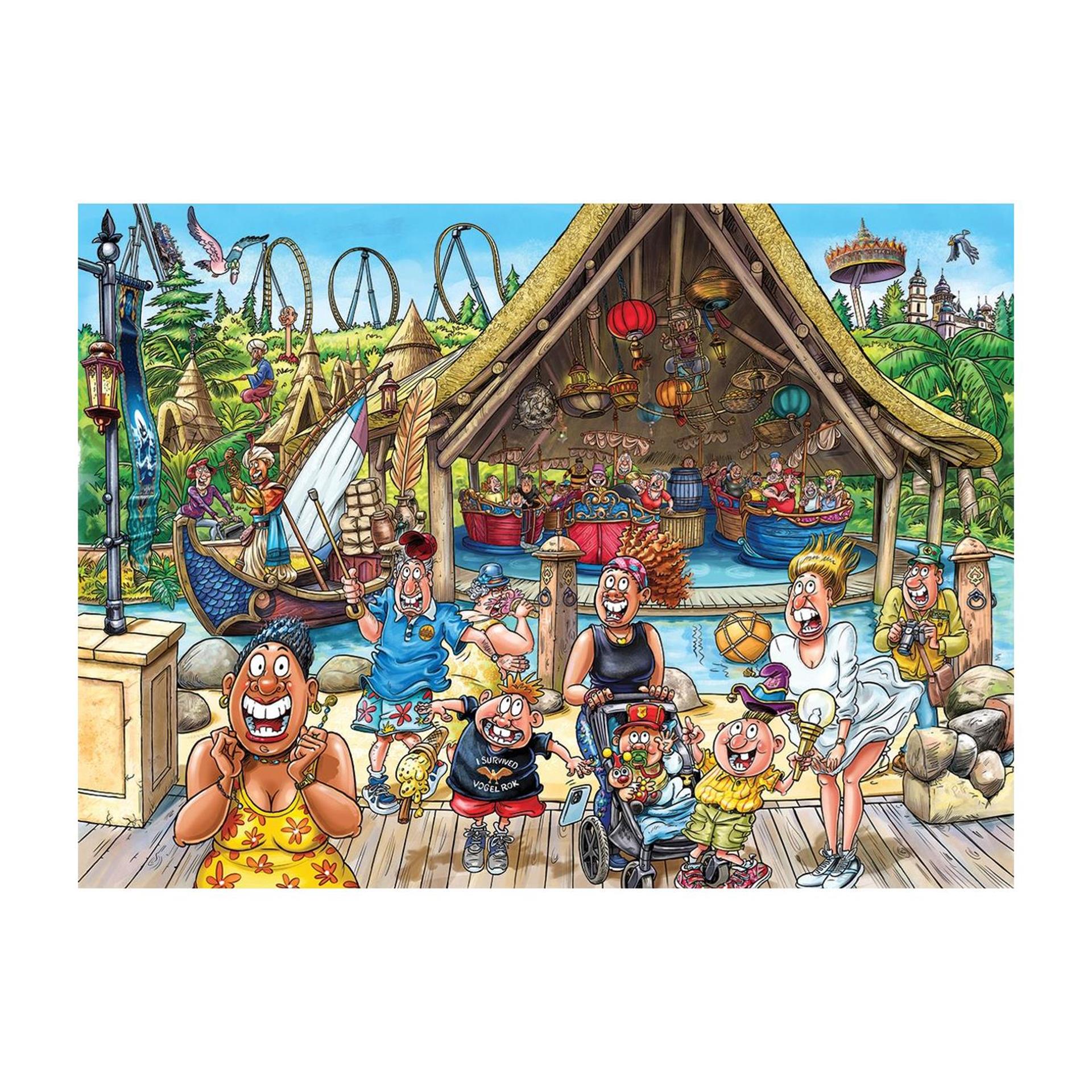 Wasgij Original Puzzle Efteling - Welt von Sindband! 1000 Stücke
