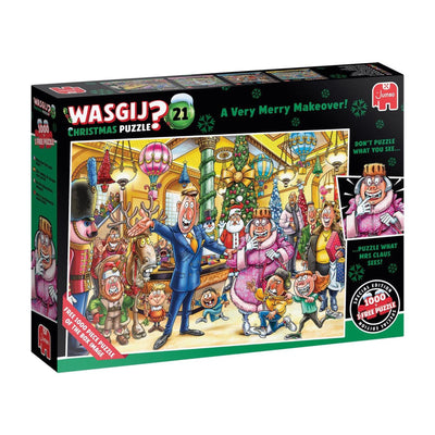 Jumbo Wasgij Christmas 21 Makeover! 2x1000Stk