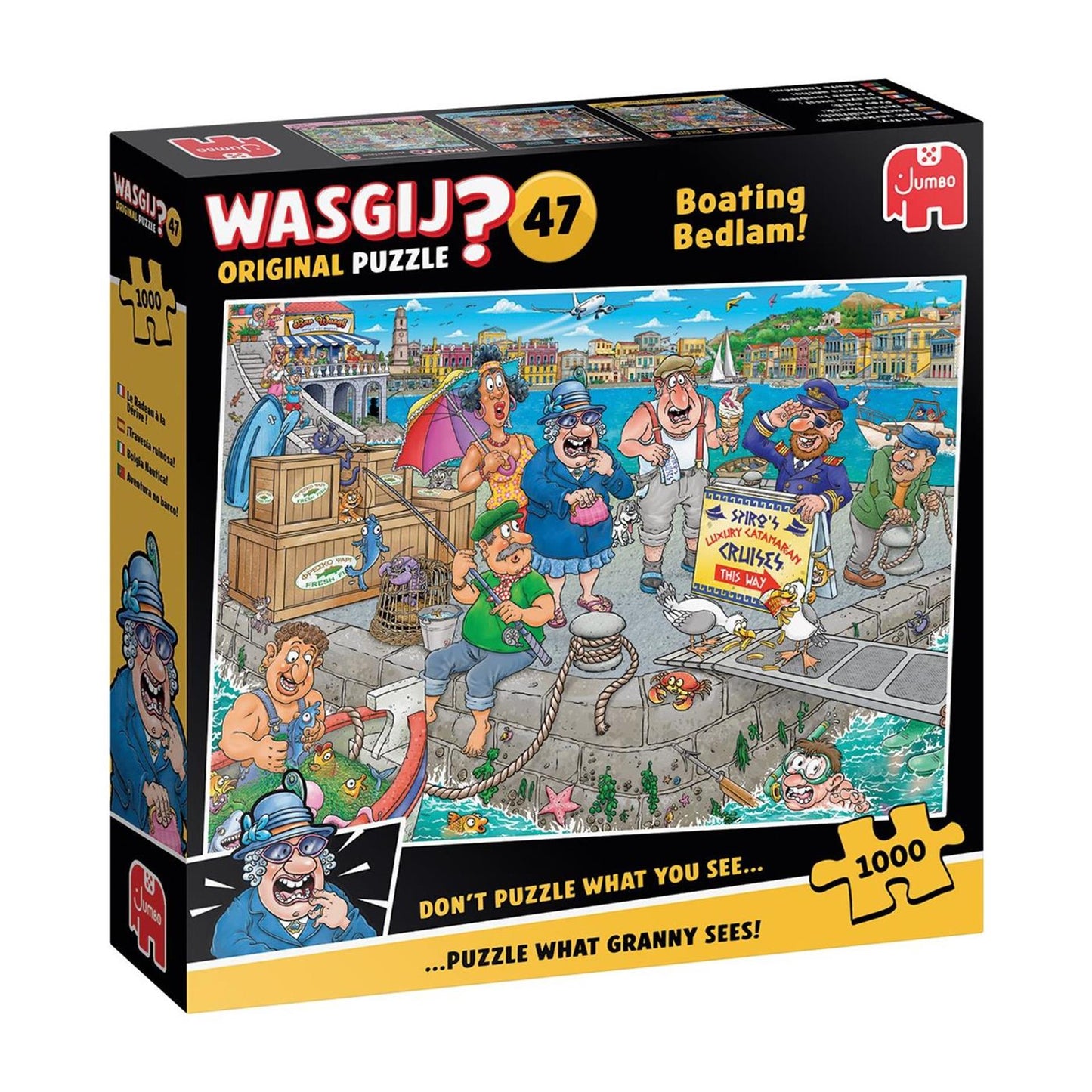 Wasgij Original 47- in das Boot! 1000 Stücke