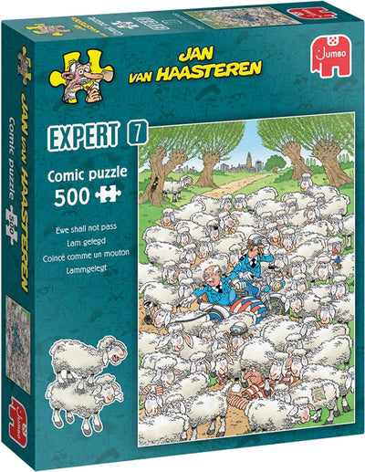 Jumbo-Puzzle JVH Expert 7 Lamellen 500 Teile