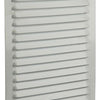 Renson 1015072 - Lamellengitter flach Aluminium weiß 200x250mm | 10 Stück