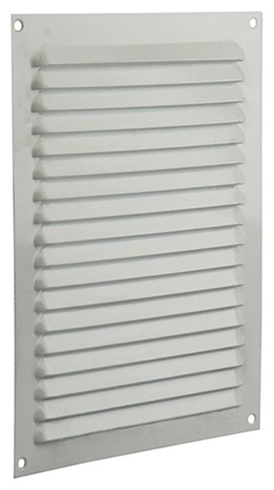 Renson 1015072 - Lamellengitter flach Aluminium weiß 200x250mm | 10 Stück