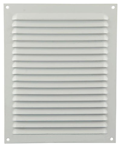 Renson 1015072 - Lamellengitter flach Aluminium weiß 200x250mm | 10 Stück