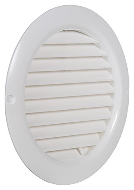 Renson 1006743 - Gitter rund PVC735 weiß 100-150mm | 1 Stk
