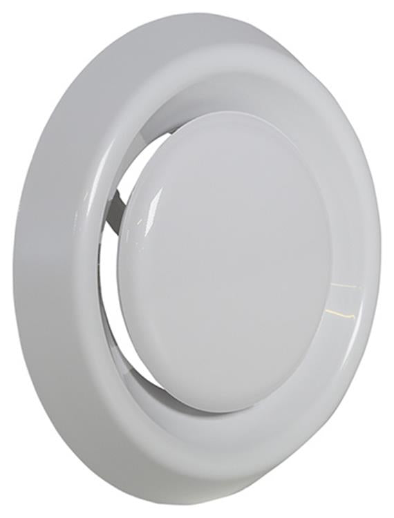 Renson 1006745 – separates Ventil PVC736 weiß ø100 | 1 Stk