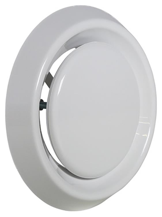Renson 1006746 – separates Ventil PVC736 weiß ø125 | 1 Stk