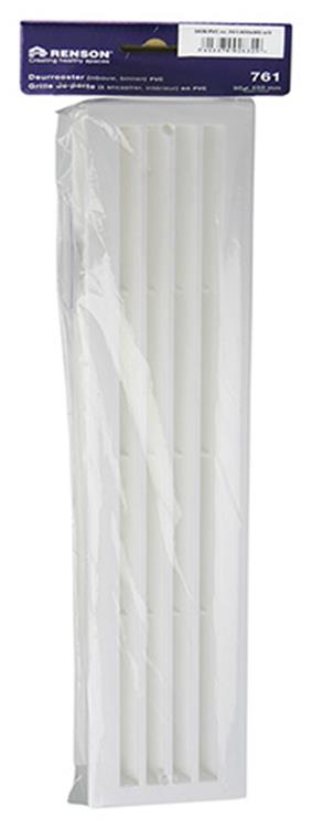 Renson 1006387 - Türgitter 761 PVC RAL 9010 450x90mm | 2 Stk