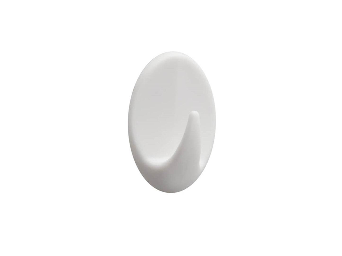Tigerhaken oval s weiß 6 Stück