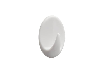 Tigerhaken oval s weiß 6 Stück