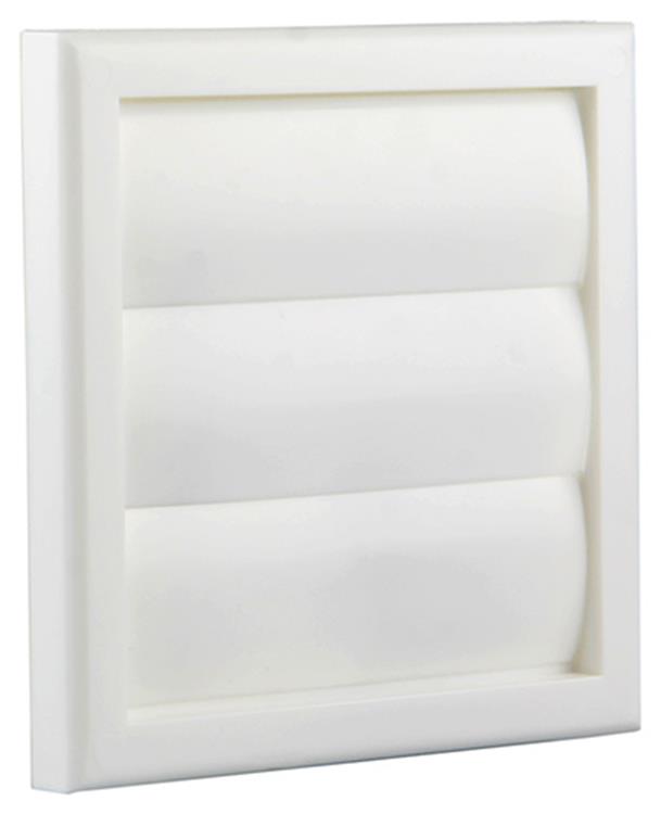 Renson 1006372 - Dunstabzugshaubengitter Aufputz 733 PVC RAL 9010 154x154mm | 2 Stk