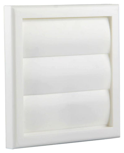 Renson 1006372 - Dunstabzugshaubengitter Aufputz 733 PVC RAL 9010 154x154mm | 2 Stk