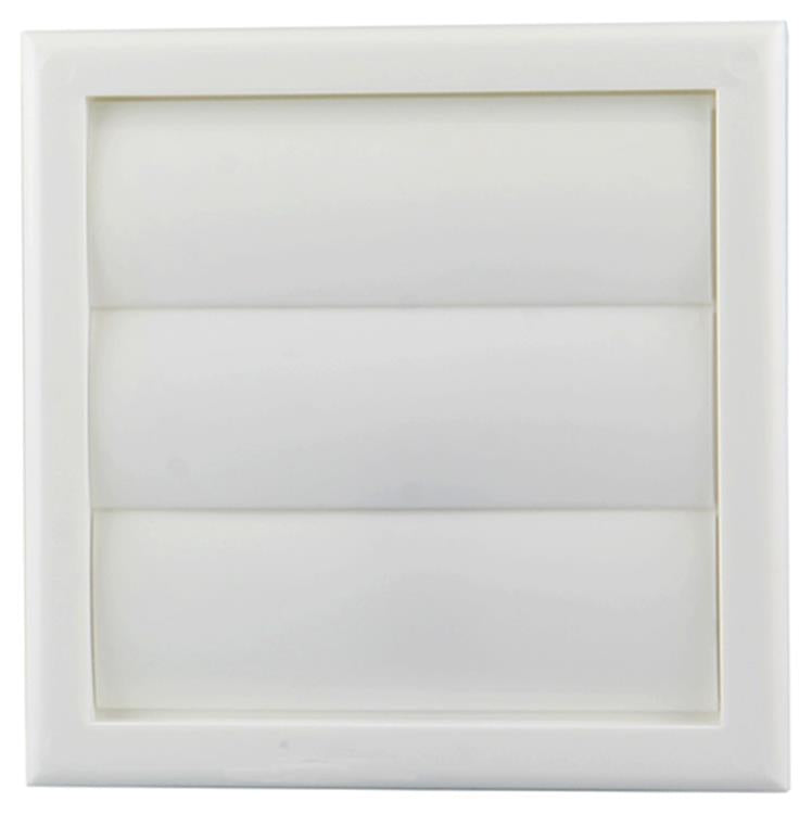 Renson 1006372 - Dunstabzugshaubengitter Aufputz 733 PVC RAL 9010 154x154mm | 2 Stk
