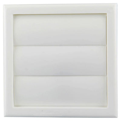 Renson 1006372 - Dunstabzugshaubengitter Aufputz 733 PVC RAL 9010 154x154mm | 2 Stk