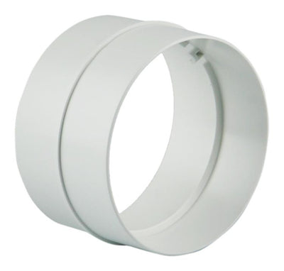 Renson 1006395 - PVC-Verbindungsstück 7006 weiß ø 100 | 4 Stück