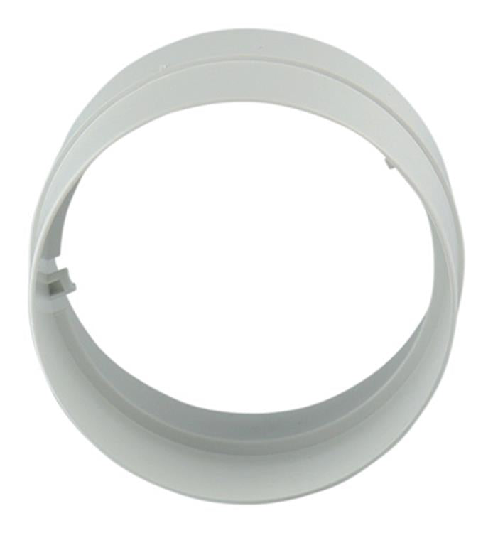 Renson 1006395 - PVC-Verbindungsstück 7006 weiß ø 100 | 4 Stück