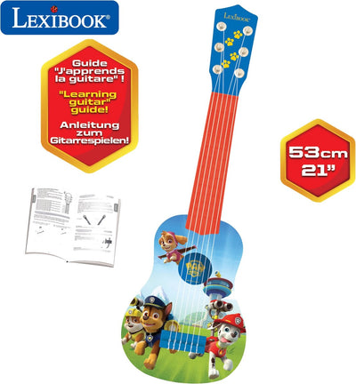 Lexibook meine erste Gitarre Paw Patrol – 21'' 53 cm
