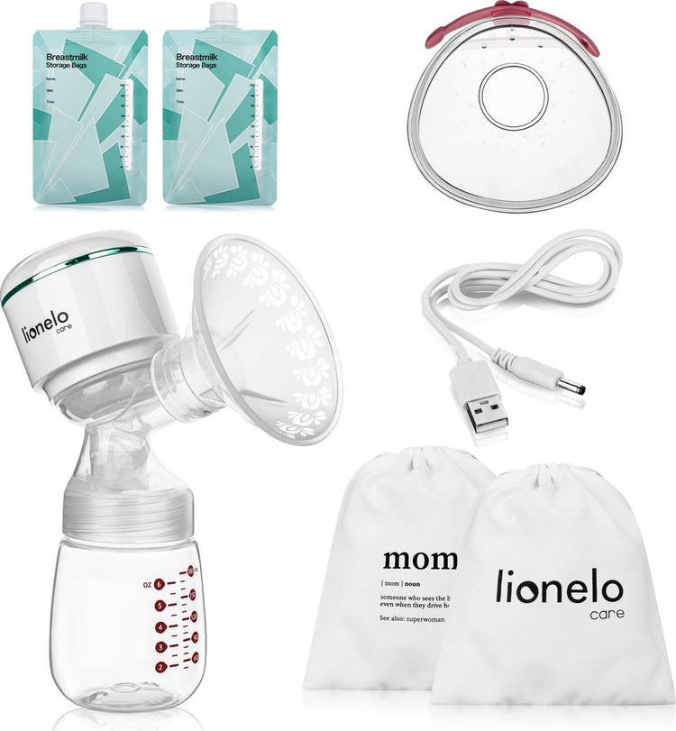 Lionelo fidi plus – Milchpumpe – Hochleistungsakku für bis zu 150 Minuten – Timer – praktische Pause