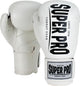 Super Pro Combat Gear Champ (Kick)Boxhandschuhe weiß schwarz 8oz