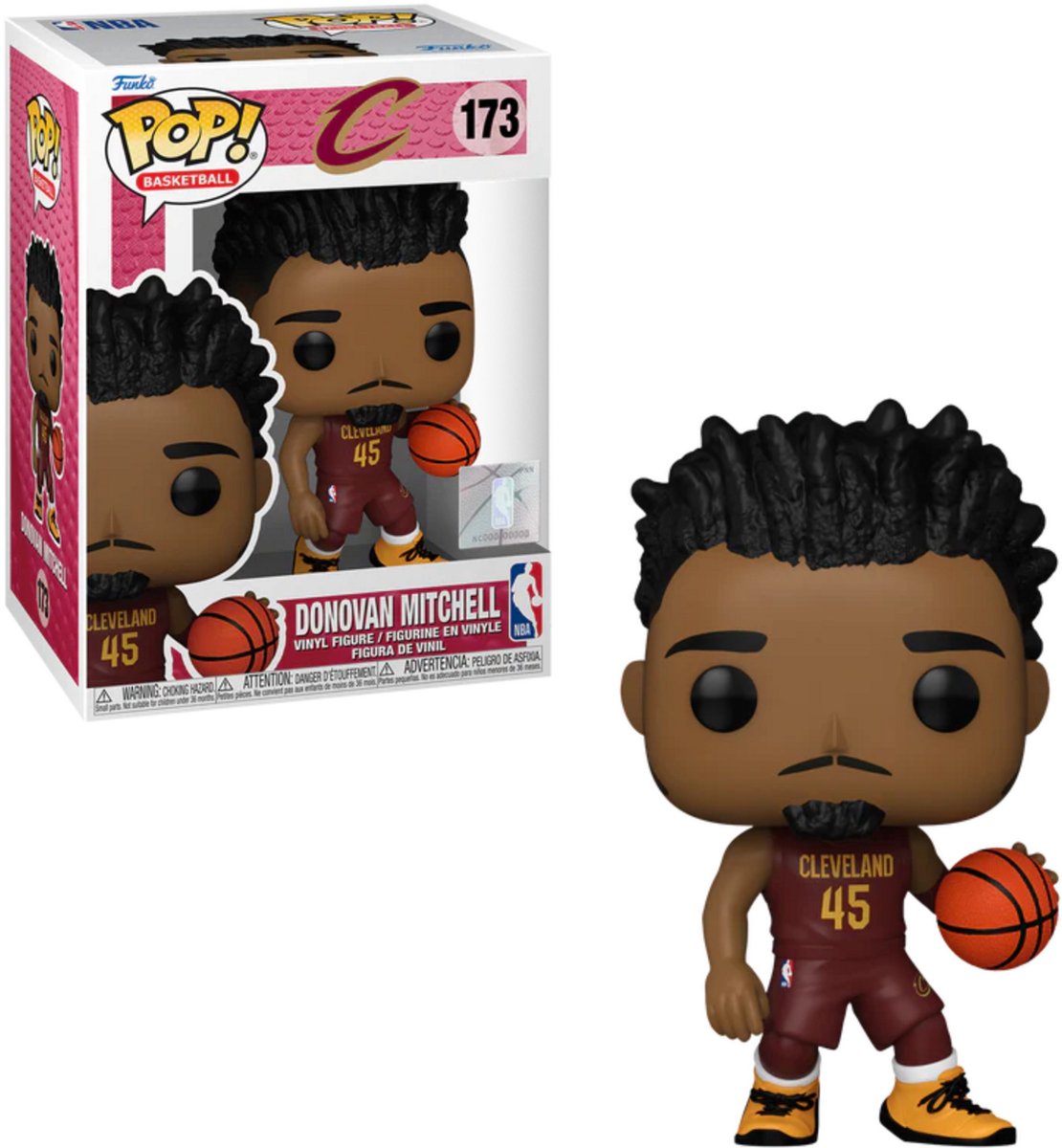 Funko-Pop! NBA: Cleveland Cavaliers – Donovan Mitchell
