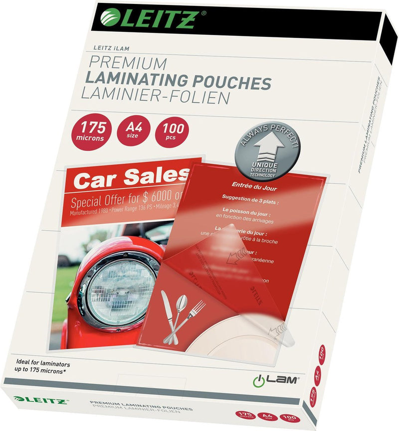 UDT Laminierfolien Leitz Ilam A4 100 Stück