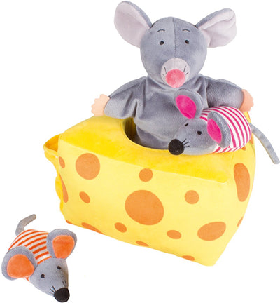 Beleduc Story Puppe Mila die Maus und Freunde - - ab 3 Jahren