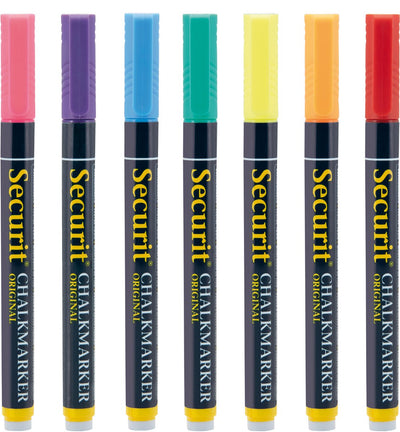 Securit-Kreidemarker in Originalfarben