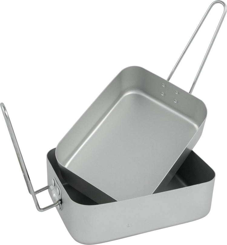 Bo-trail Pfannenset - Gamelle - 2-teilig - Aluminium