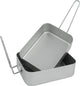 Bo-trail Pfannenset - Gamelle - 2-teilig - Aluminium
