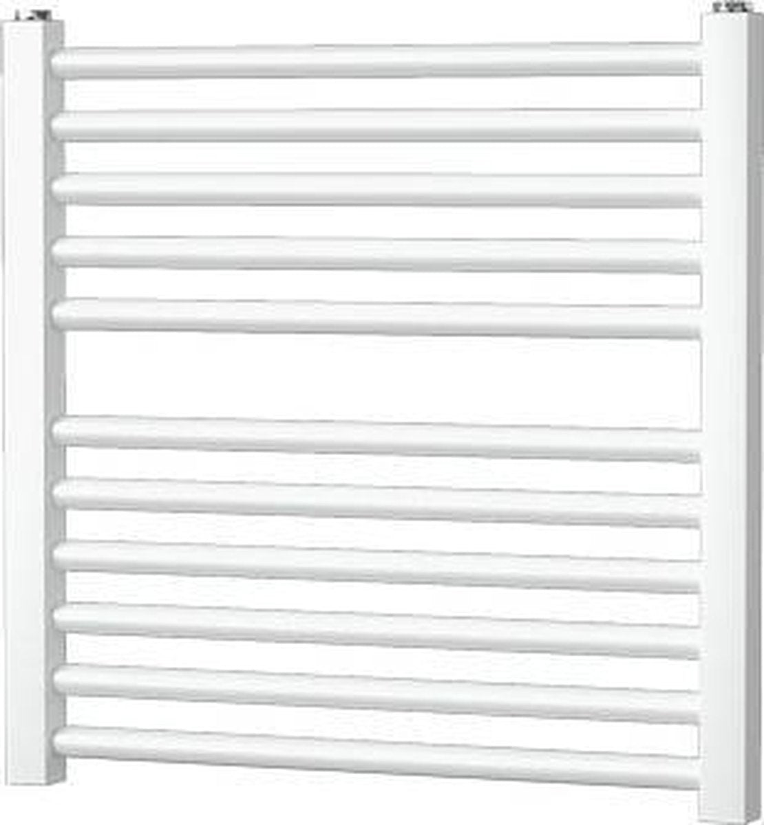 Plieger Quadro Designheizkörper – Handtuchheizkörper – 48,5 cm x 50 cm – 204 Watt – Weiß