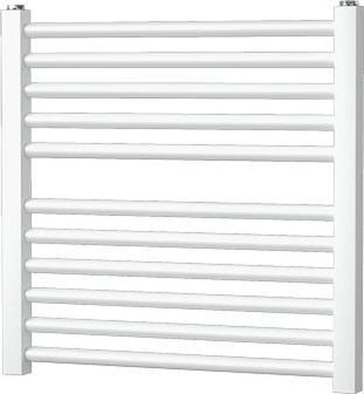 Plieger Quadro Designheizkörper – Handtuchheizkörper – 48,5 cm x 50 cm – 204 Watt – Weiß