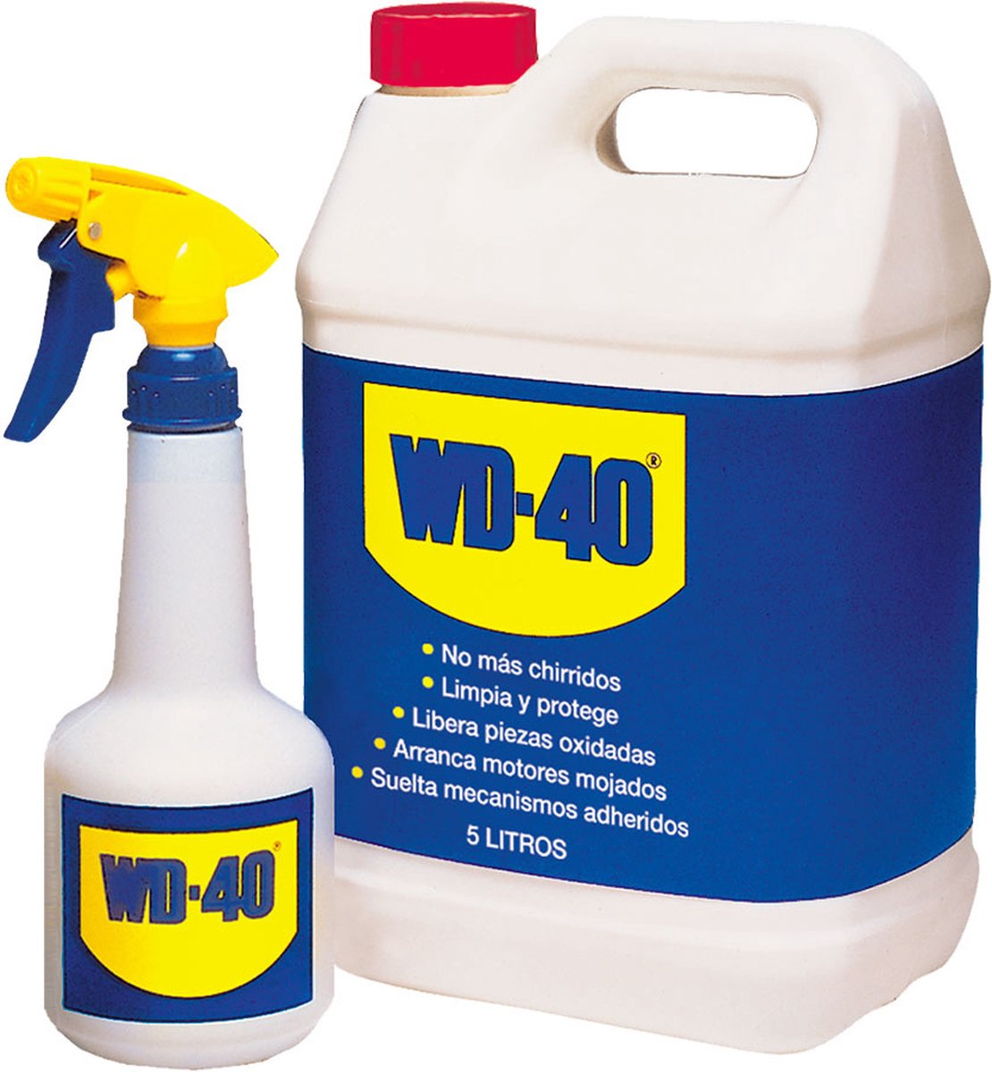 WD-40 – Mehrzweckprodukt – 5-l-Kanister – mit kostenloser Sprühflasche