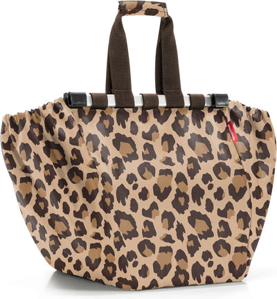 Reisenthel Easyshopping Bag Shopper für Einkaufswagen – 30l – Leo Macchiato Braun