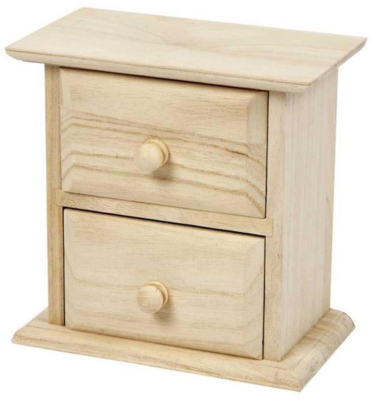 Creativ Company Kommode, Maße 13x7,5x13 cm, 1 Stück