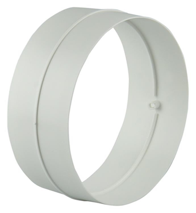 Renson 1006396 - PVC-Verbindungsstück 7006 weiß ø 125 | 4 Stück