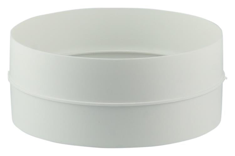 Renson 1006396 - PVC-Verbindungsstück 7006 weiß ø 125 | 4 Stück