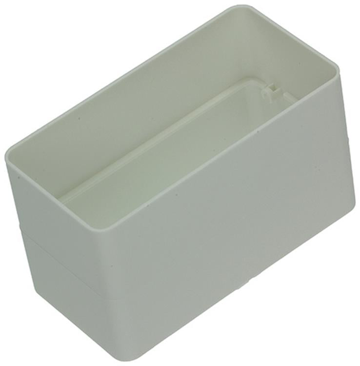 Renson 1006399 - PVC-Verbindungsstück 7008 weiß 110x55mm | 4 Stück