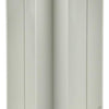 Renson 1006404 - PVC-Eckverbindung vert.90° 7015 weiß 204x60mm | 3 Stück