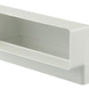Renson 1006404 - PVC-Eckverbindung vert.90° 7015 weiß 204x60mm | 3 Stück