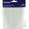 Renson 1006410 – PVC-Verbindungsstück rund rechts. 7021 weiß ø 100 | 2 Stk