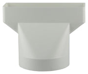 Renson 1006411 – PVC-Verbindungsstück rund rechts. 7021 weiß ø 125mm | 2 Stk - afbeelding 5