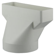 Renson 1006411 – PVC-Verbindungsstück rund rechts. 7021 weiß ø 125mm | 2 Stk - afbeelding 7