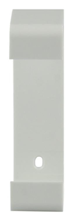 Renson 1006412 – Set mit 2 PVC-Montagehalterungen 7023 weiß 110 x 55 mm | 5 Stück