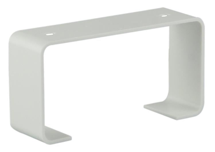 Renson 1006412 – Set mit 2 PVC-Montagehalterungen 7023 weiß 110 x 55 mm | 5 Stück