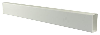 Renson 1006424 - PVC-Rohrstück 1m 7028 weiß 110x55mm | 4 Stück