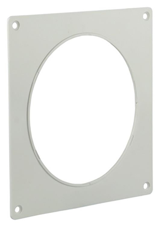 Renson 1006426 – Set mit 2 PVC-Abdeckplatten 7031 weiß ø 100 | 5 Stück