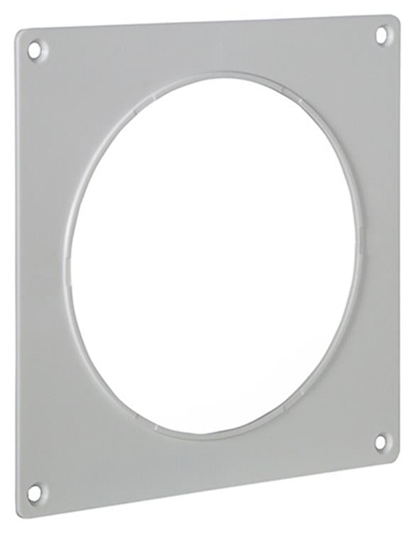 Renson 1006427 – Set mit 2 PVC-Abdeckplatten 7031 weiß ø 125 | 5 Stück