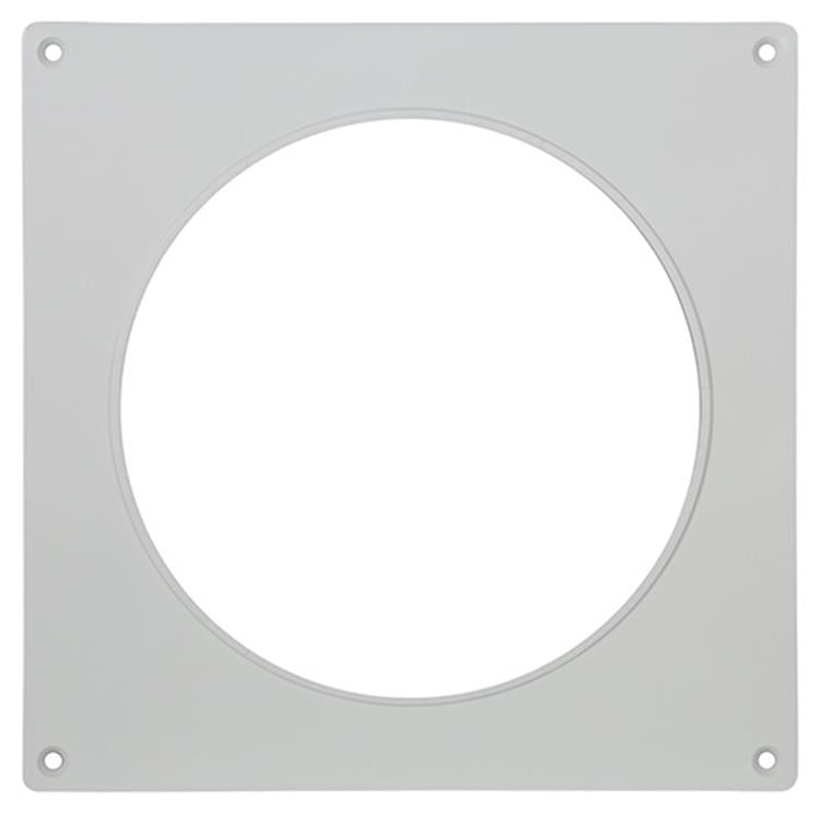 Renson 1006428 – Set mit 2 PVC-Abdeckplatten 7031 weiß ø 150 | 5 Stück