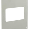 Renson 1006429 – Set mit 2 PVC-Abdeckplatten 7032 weiß 110 x 55 mm | 5 Stück